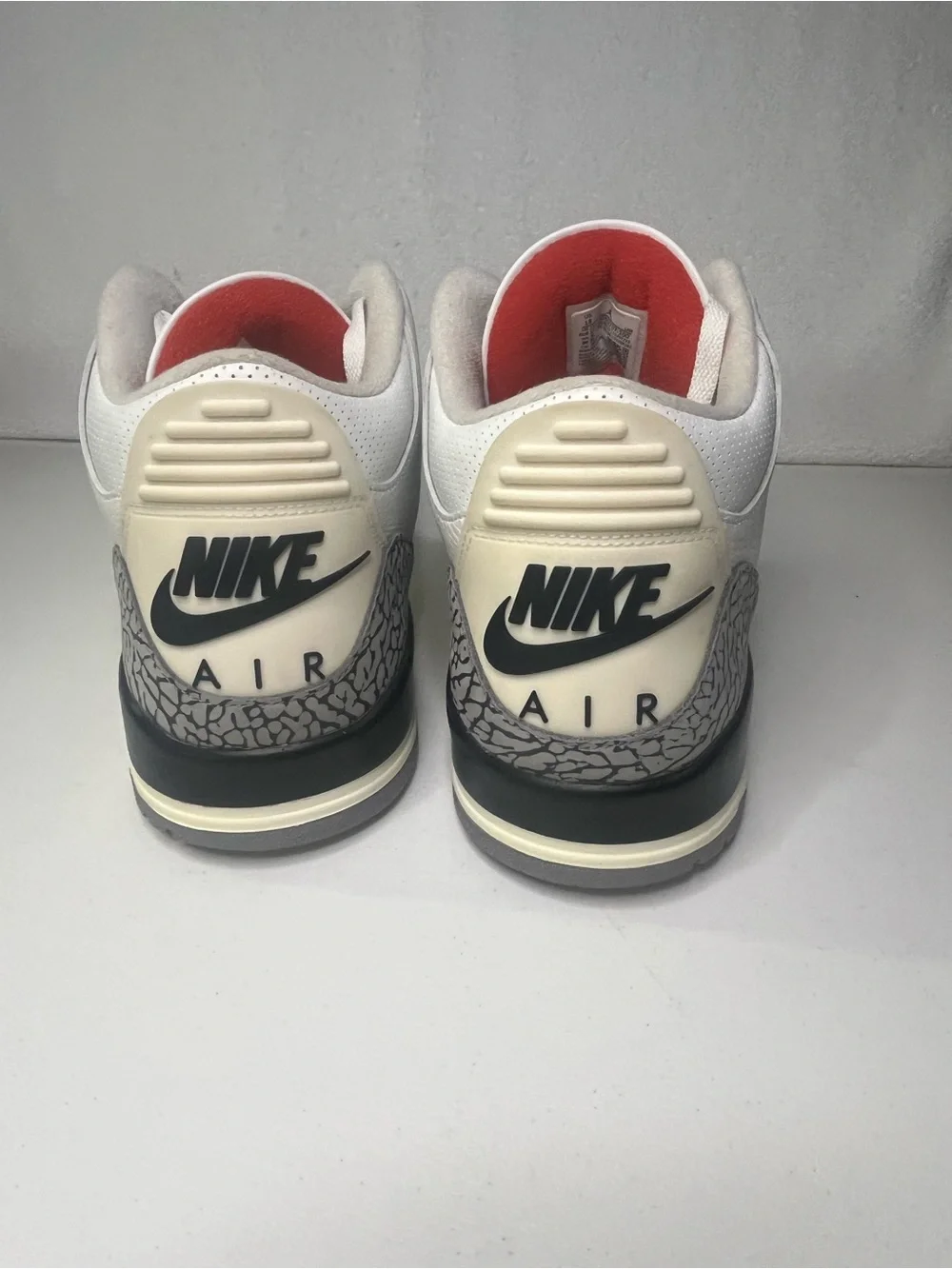 Nike Air Jordan 3 Retro White Cement Reimagined Size 18